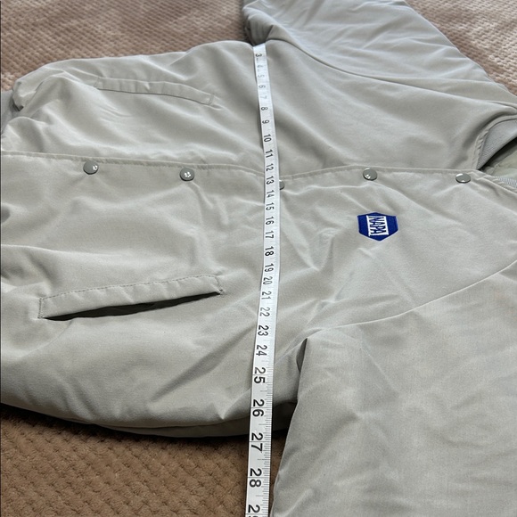 NAPA Gray Bomber Jacket Made in USA Size XL - Picture 3 of 8